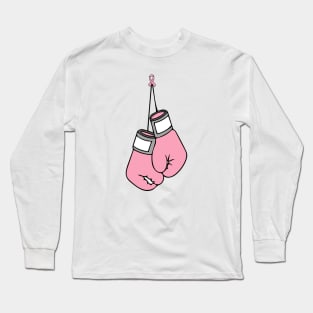 Pink Boxing Gloves Long Sleeve T-Shirt